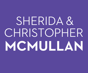 Sherida and Christopher McMullan reception sponors