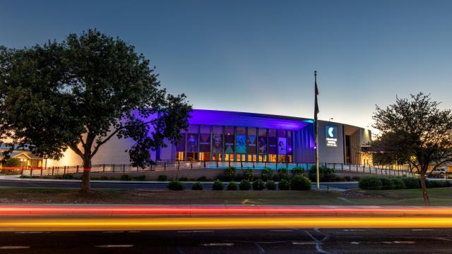 CCA Exterior at Night