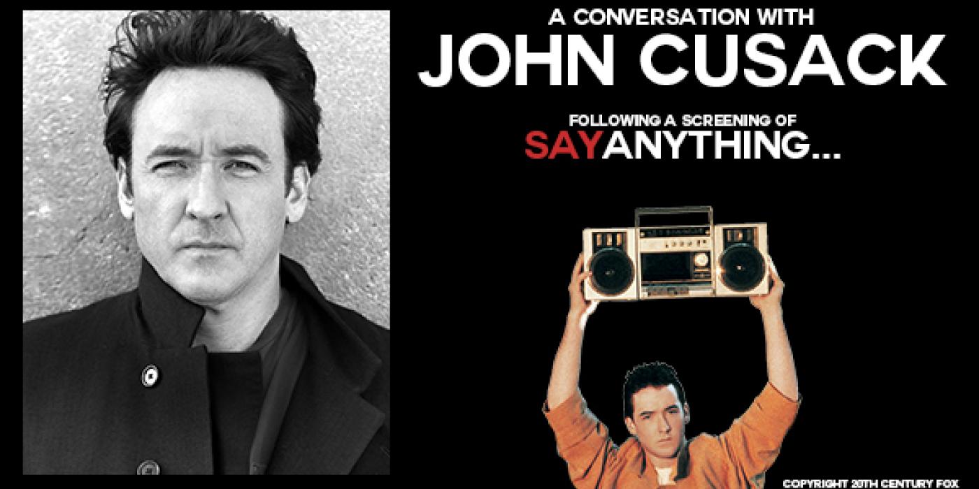 Live conversation and screening with John Cusack