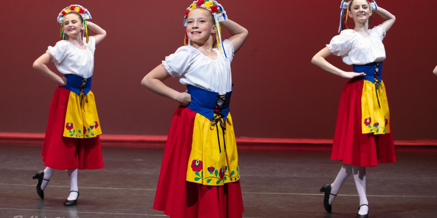 Students from the Ballet Etudes School of Dance Showcase