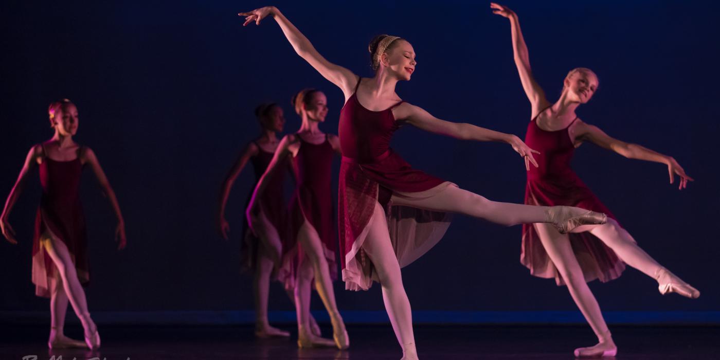 Students from the Ballet Etudes School of Dance Showcase