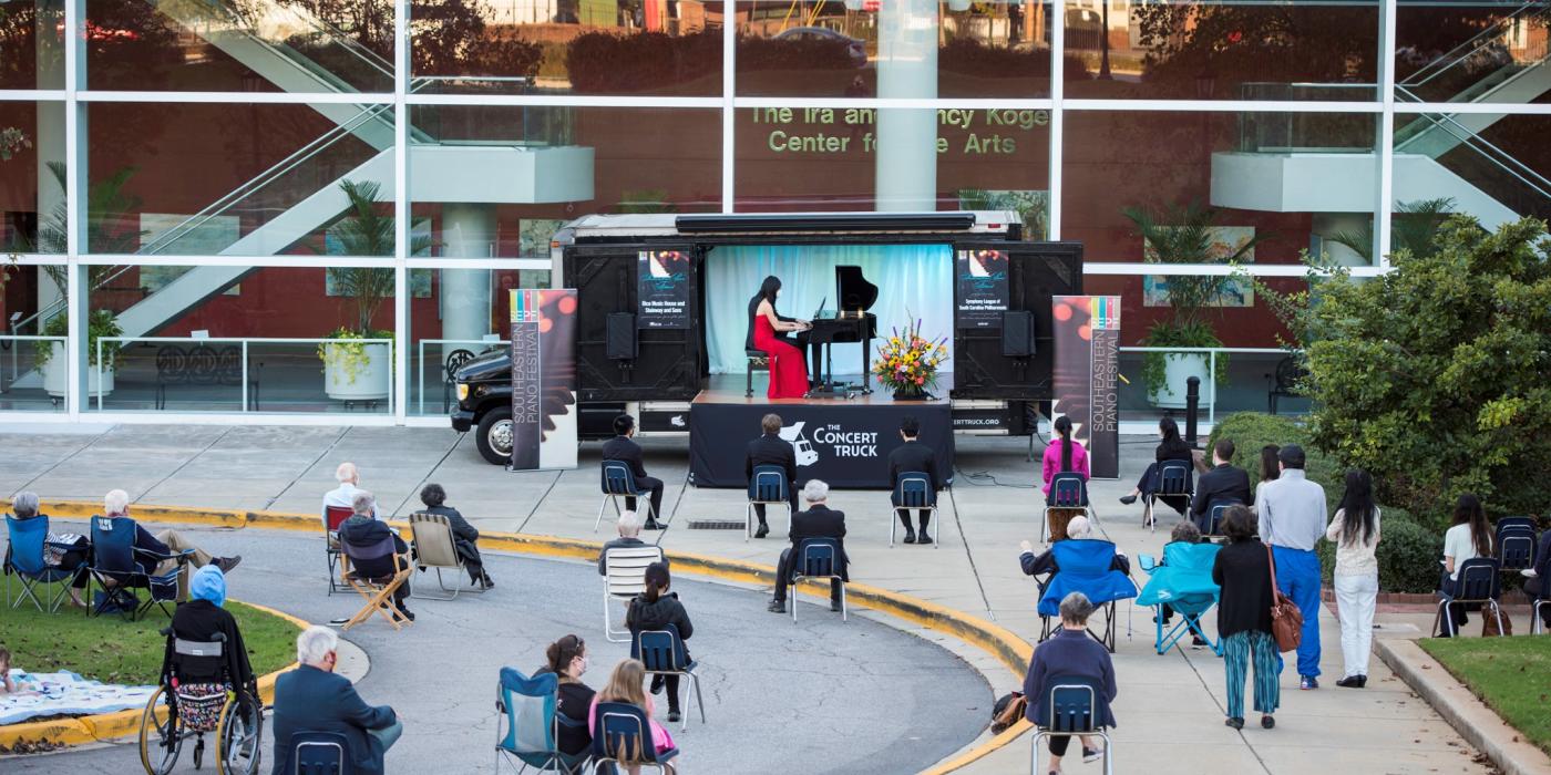 Concert Truck at City Hall Courtyard