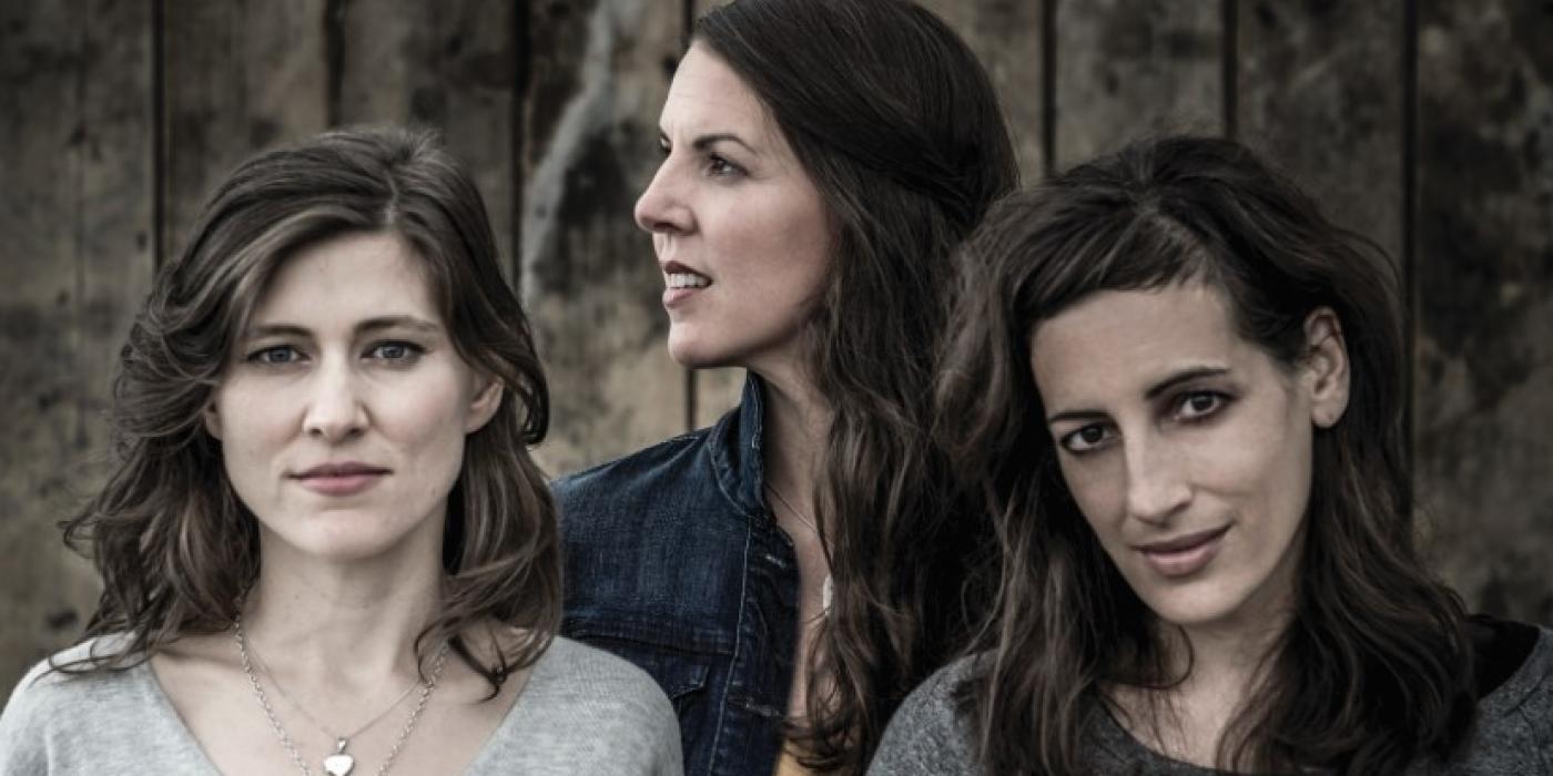 Members of The Wailin' Jennys musical group - Nicky Mehta, Ruth Moody, and 