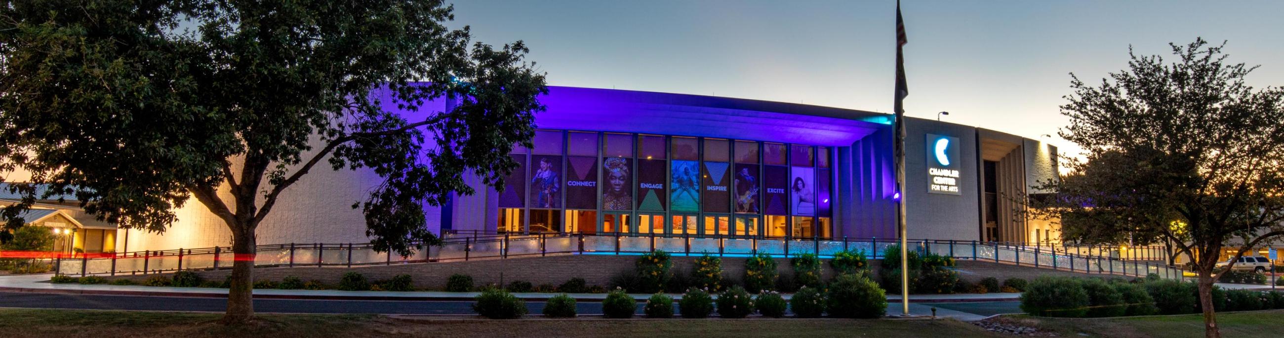CCA Exterior at Night