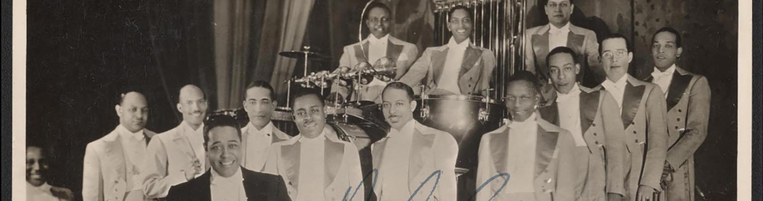 Duke Ellington and his Orchestra in 1935, Collection of the Smithsonian National Museum of African American History and Culture, 2015.97.38.5