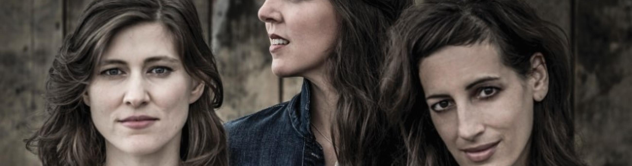 Members of The Wailin' Jennys musical group - Nicky Mehta, Ruth Moody, and 