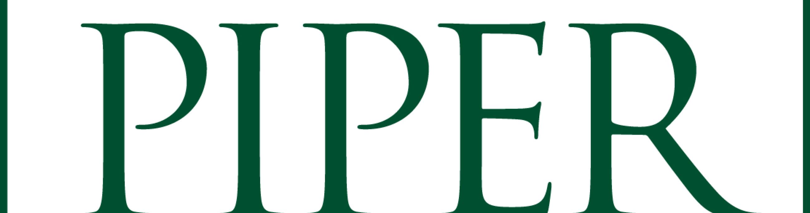 Green text on white background: Virginia G. Piper Charitable Trust