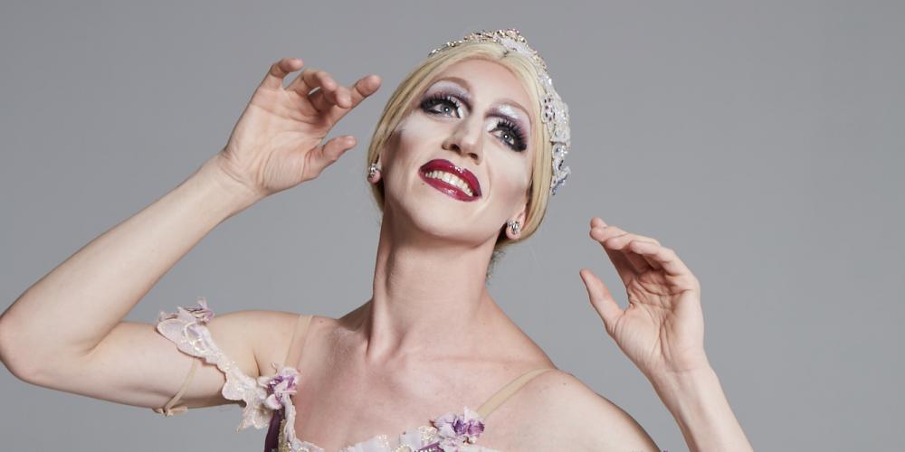CCA virtual event makeup tutorial with Ballet Trockaderos