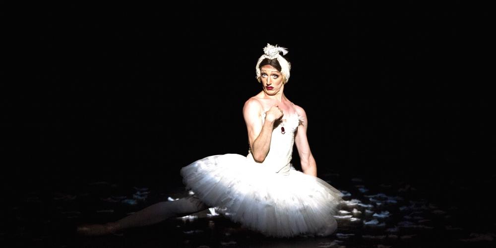 CCA virtual event makeup tutorial with Ballet Trockaderos