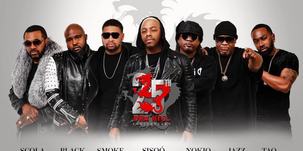 Dru Hill featuring Sisqo, Nokio, Jazz, Scola, Tao, Smoke, and Black