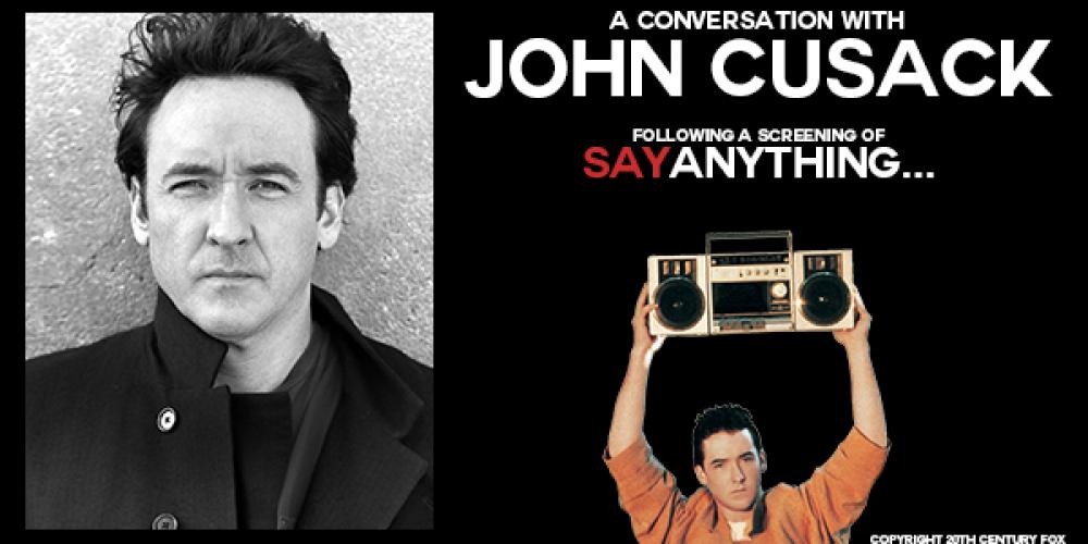 Live conversation and screening with John Cusack