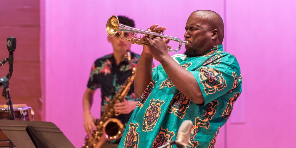 Josiel Perez’s All Stars bring their historically inspired jazz to the Terrace at the CCA