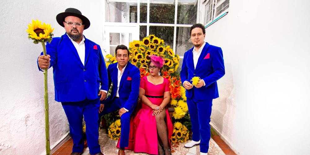 a twisting blend of Latin rhythms, rock and world music