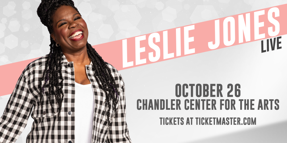 comedian Leslie Jones laughing