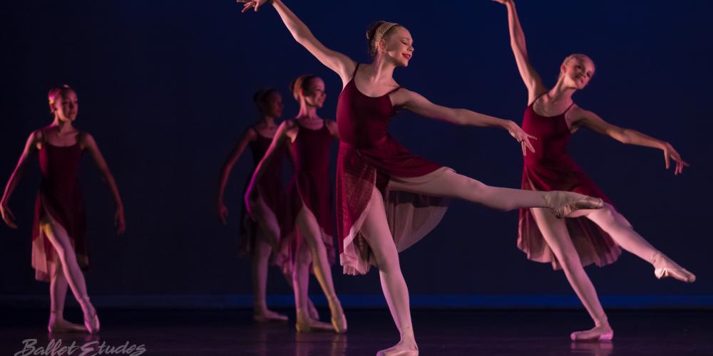 Students from the Ballet Etudes School of Dance Showcase