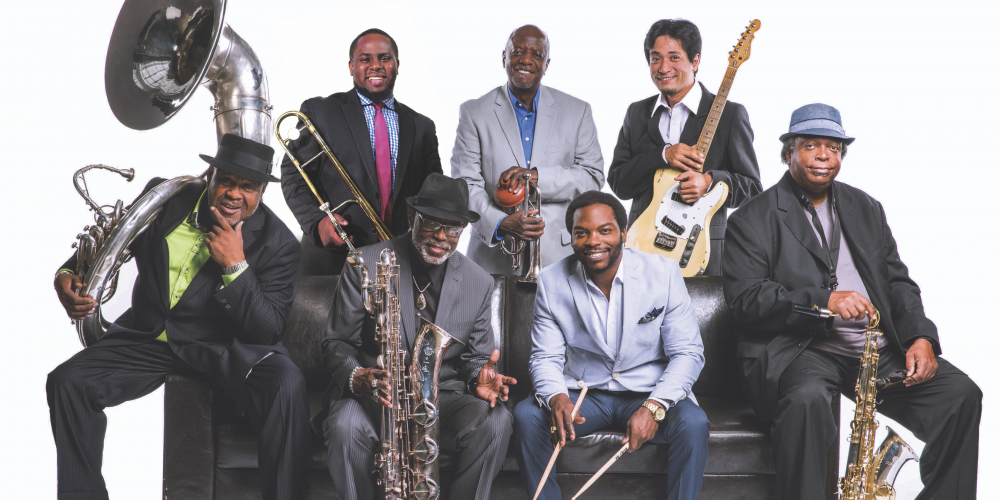 The Dirty Dozen Brass Band in Take Me To The River - New Orleans LIVE!