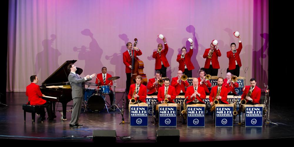 the legendary Glenn Miller Orchestra 