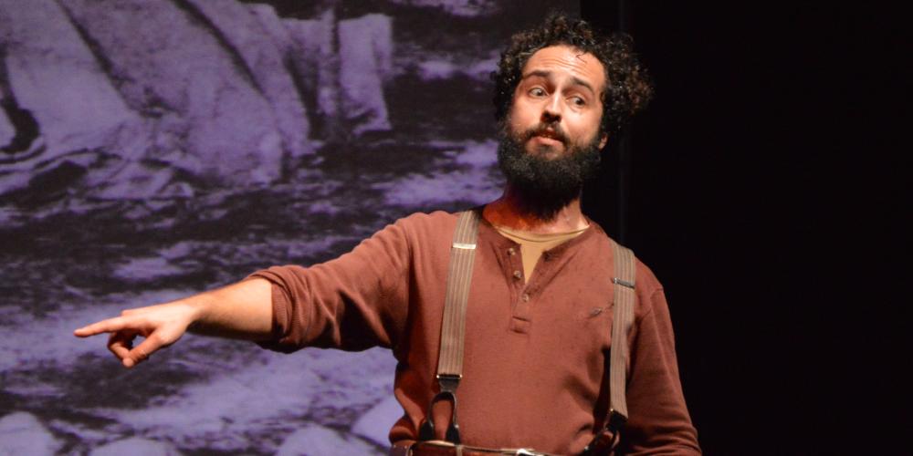Call of the Wild performed for youth at Chandler Center for the Arts