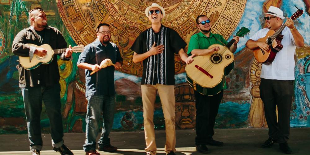 Jarabe Mexicano performs for youth at Chandler Center for the Arts