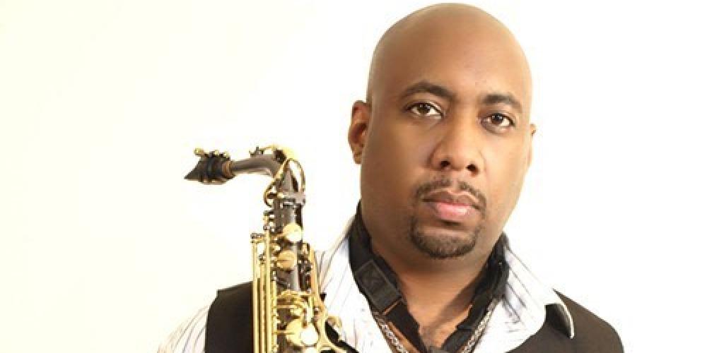 Saxophonist Tony Exum Jr. 