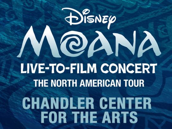 Moana Live to Film Concert Moana live to film concert north american tour poster art