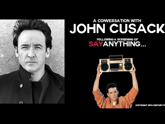 John Cusack and Say Anything at Chandler Center for the Arts Live conversation and screening with John Cusack