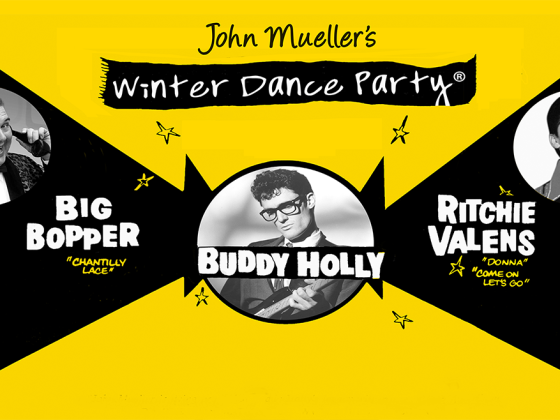 John Muellers Winter Dance Party Featuring Big Bopper, Buddy Holly, Ritchie Valens