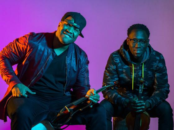 Theatre Kids - Black Violin Black Violin performs for students at Chandler Center for the Arts