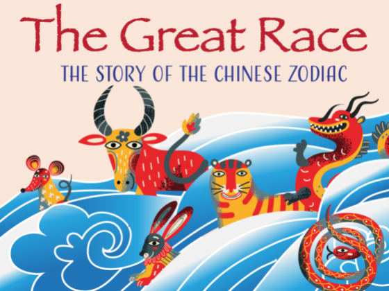 Theatre Kids: The Great Race: The Story of the Chinese Zodiac The Great Race: The Story of the Chinese Zodiac with illustrated rat, tiger, dragon, rabbit, snake and bull