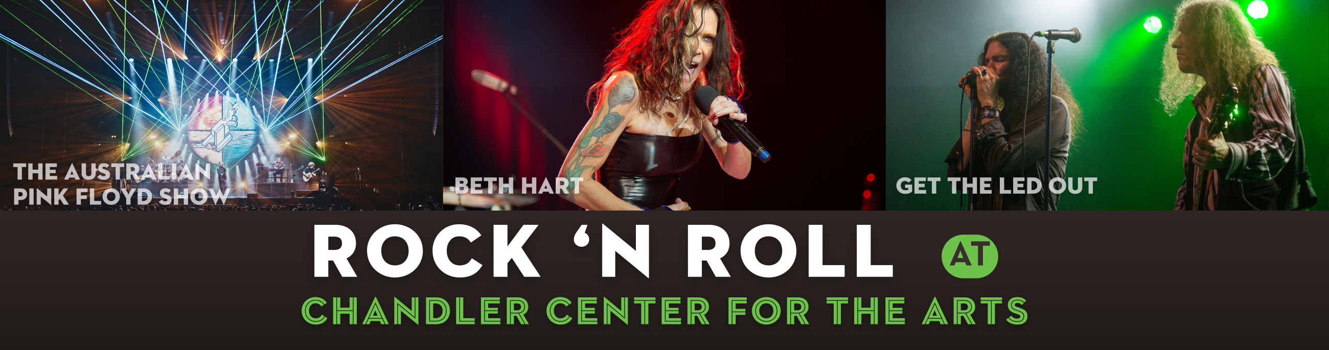 rock n roll at cca with the australian pink floyd show, beth hart and get the led out