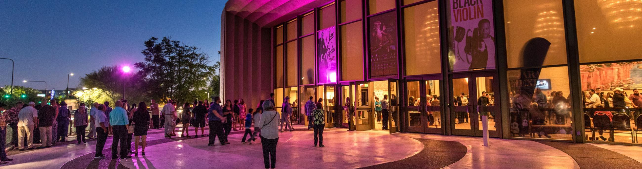 Exterior Chandler Center for the Arts