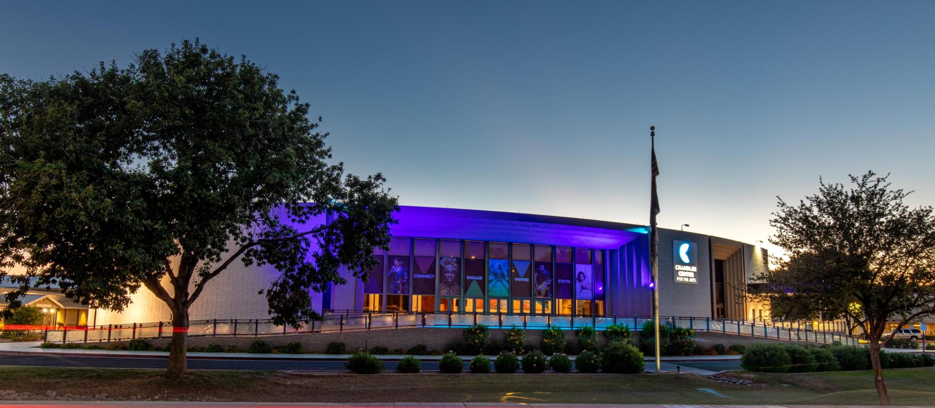 CCA Exterior at Night