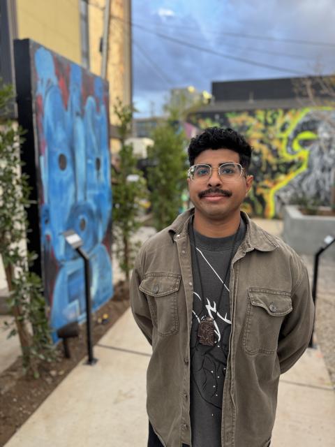 Edgar Fernandez, artist of community ofrenda