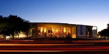 CCA Exterior at dusk