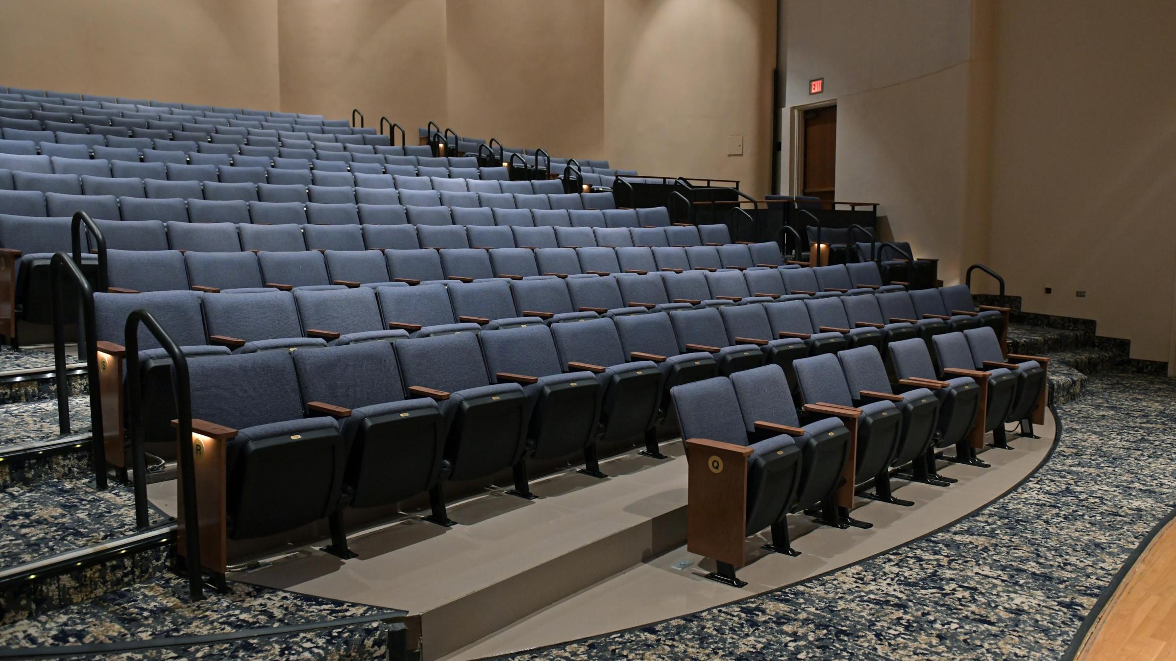 Renovated Recital Hall Side Angle